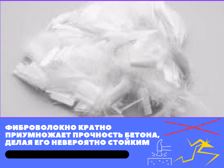 Положительное влияние фиброволокна на прочность бетона